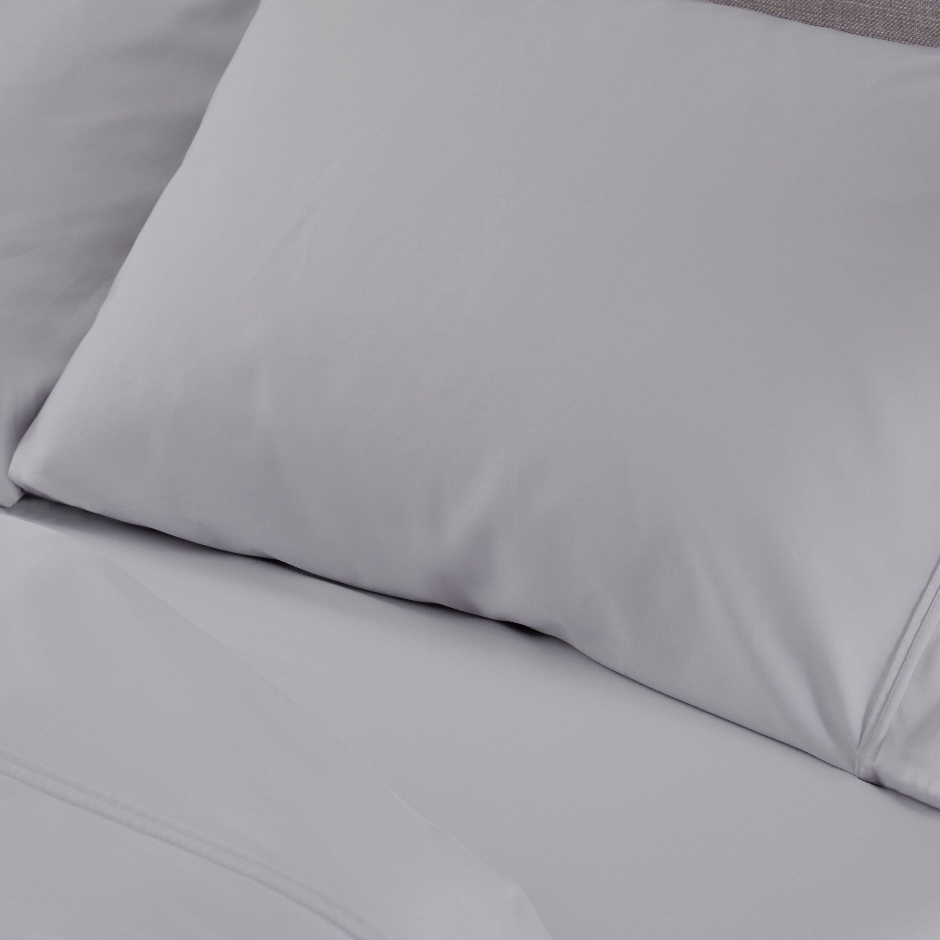 Left. Bedgear - Hyper-Cotton Pillowcase Set - Yellow, Queen - yellow.