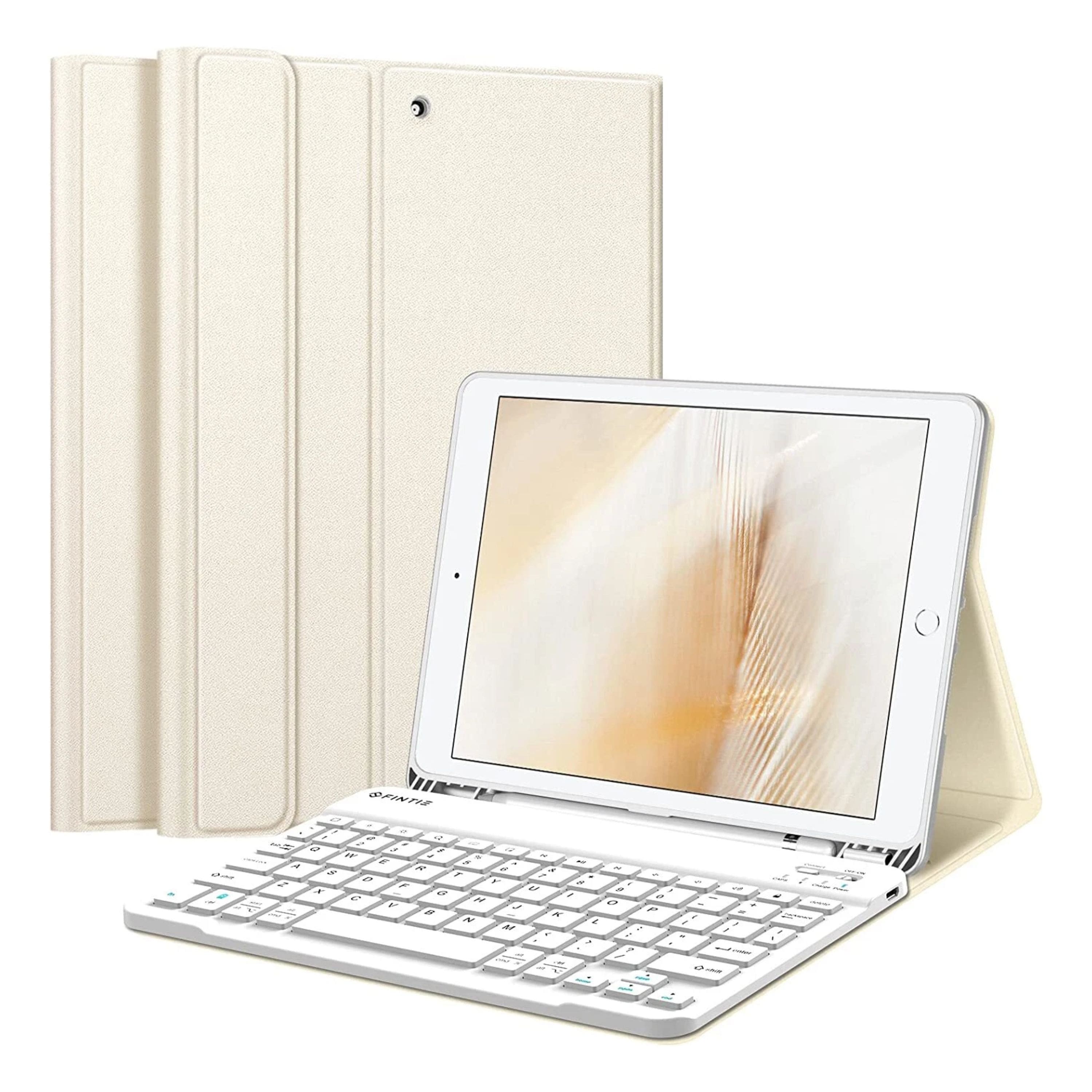 Kitcheniva - Folio Stand Back Cover For iPad 9th Gen (2021) 10.2 Inch Case Only - Starlight