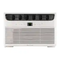 Frigidaire - 115V 8,000 BTU 350 Sq. Ft. Smart Window Air Conditioner with Remote - White - Front_Zoom