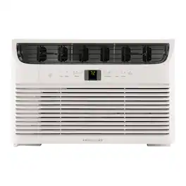 Frigidaire - 115V 8,000 BTU 350 Sq. Ft. Smart Window Air Conditioner - White