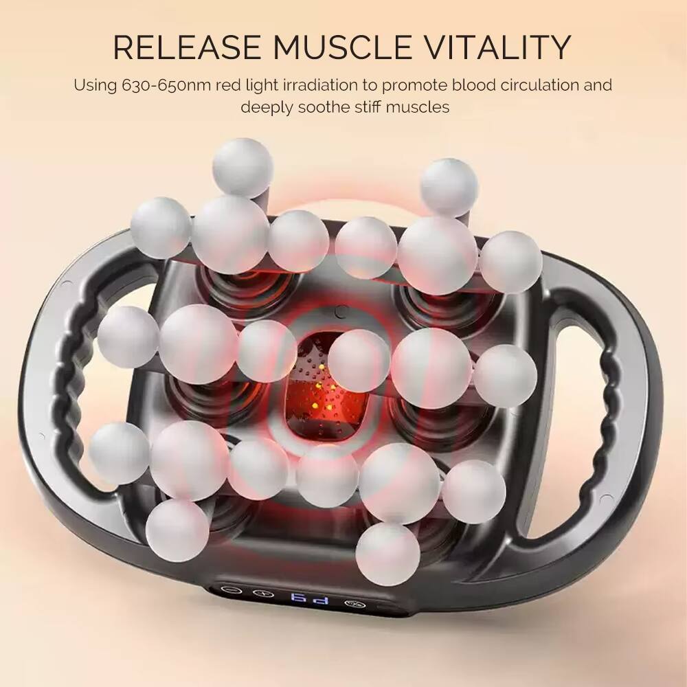 RELEASE MUSCLE VITALITY

Using 630-650nm red light irradiation to promote blood circulation and deeply soothe stiff muscles