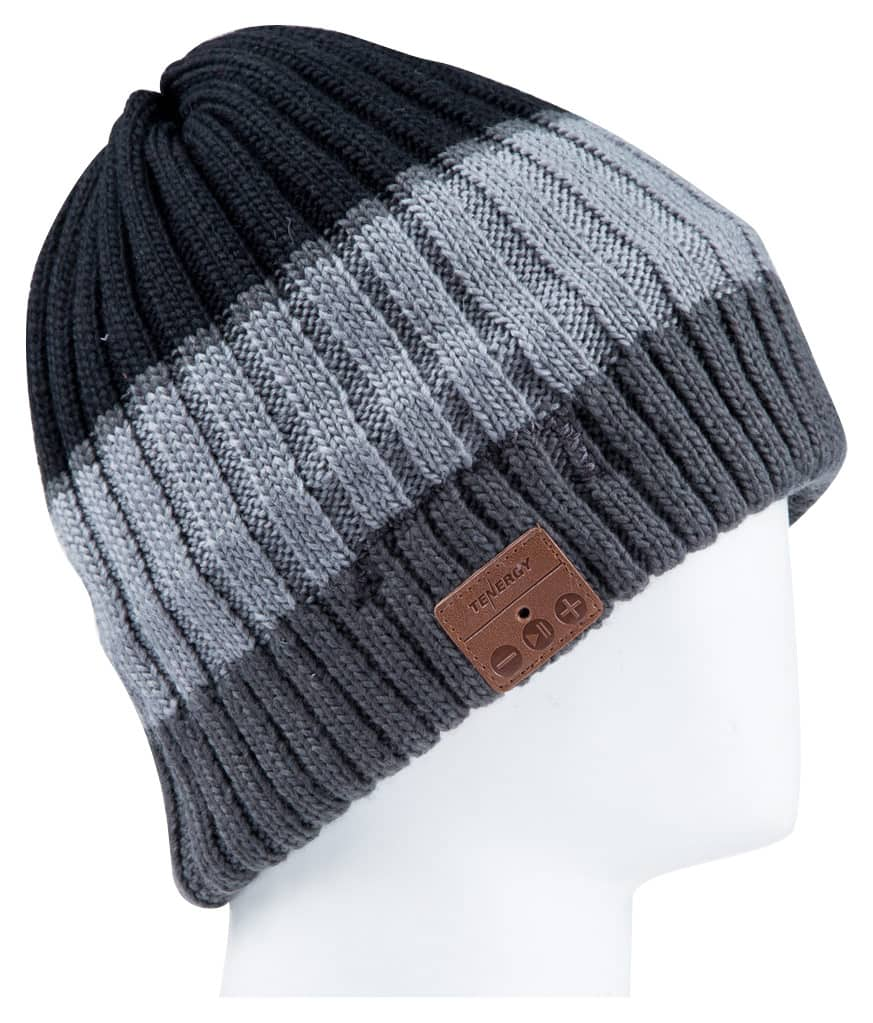 Best Buy Tenergy Bluetooth Beanie Black Gray 52406