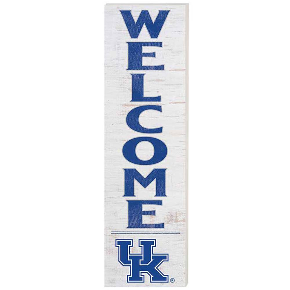 Kentucky Wildcats 10'' x 35'' Indoor/Outdoor Welcome Sign