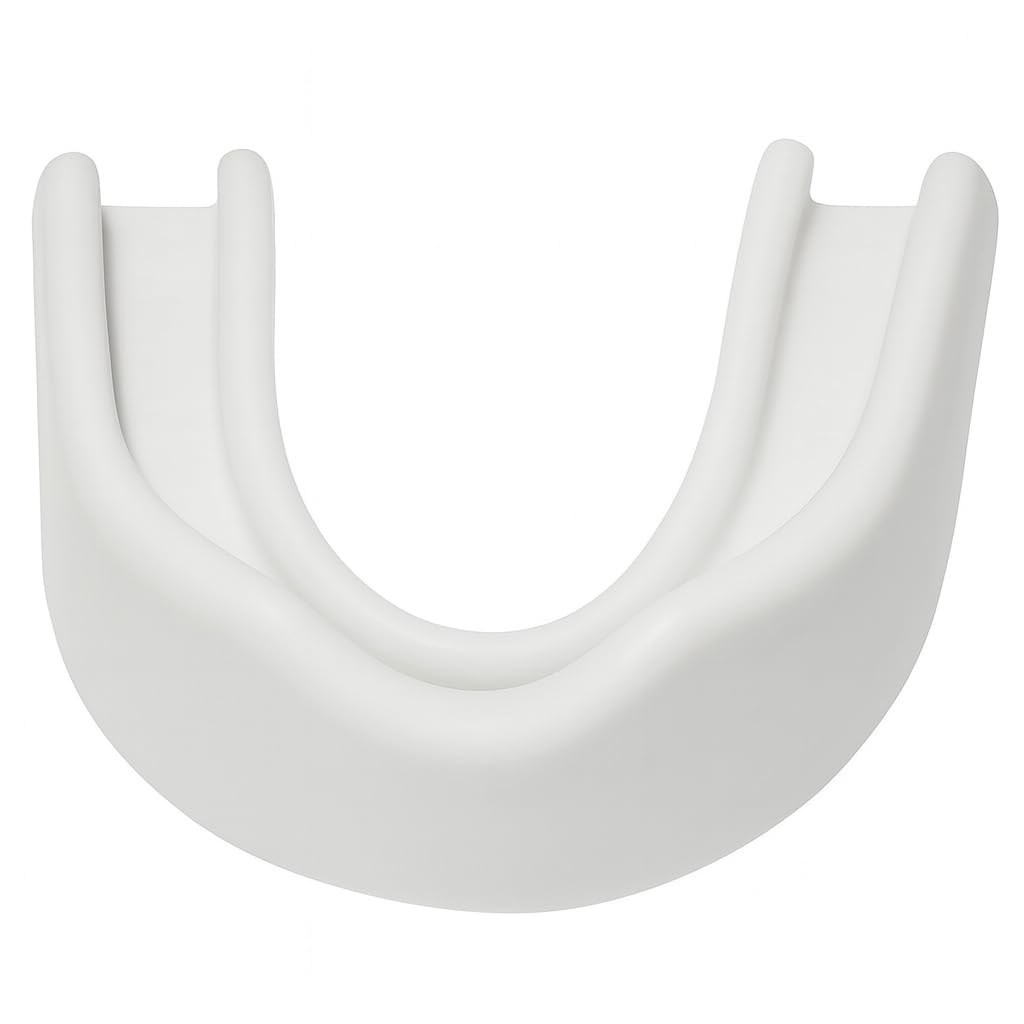Alt View 5. Amber Sporting Goods - Breathable Boil & Bite MMA Mouth Guard for Boxing & Wrestling, Super Tough Combat Mouthpiece – White (Pack of 10) - White.