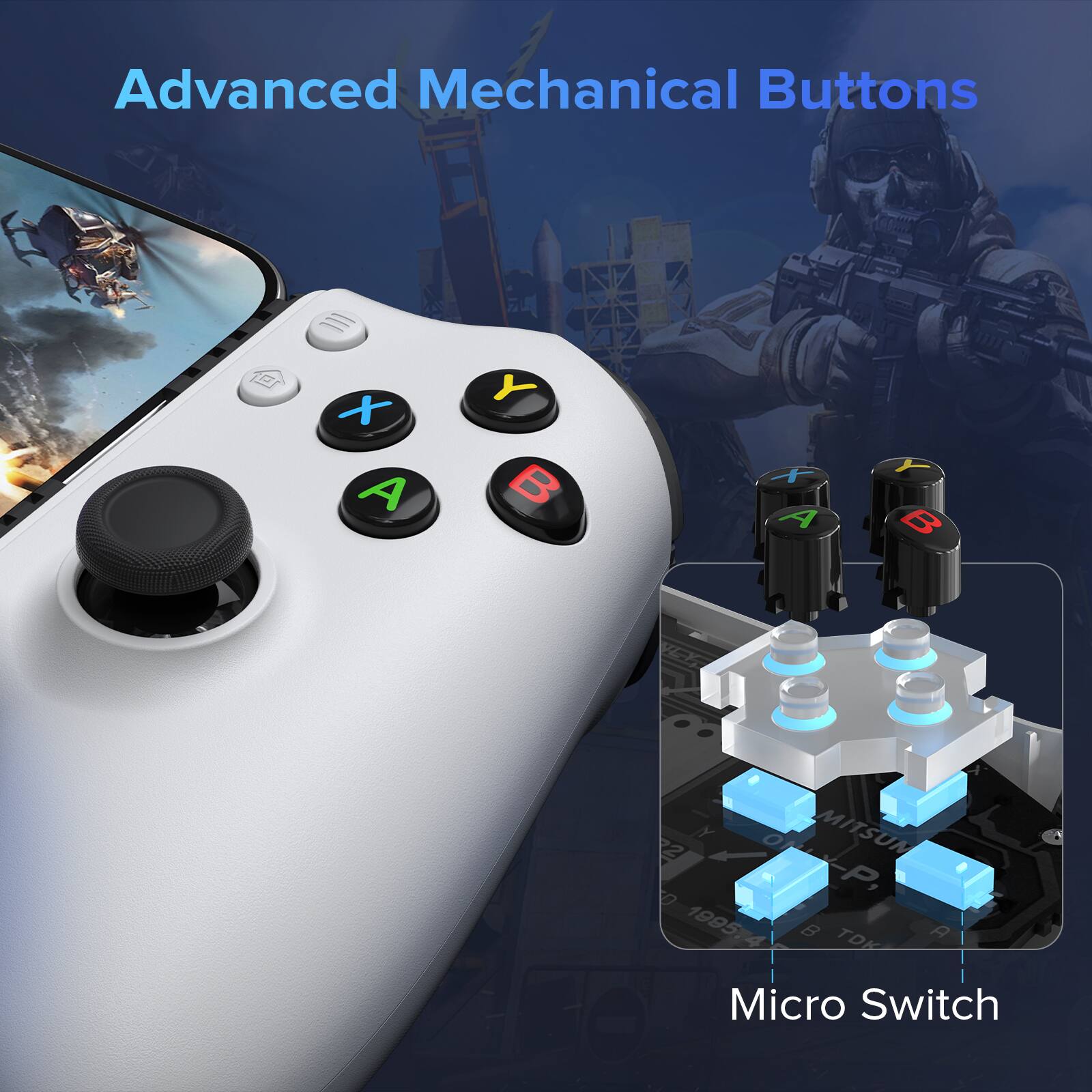 Advanced Mechanical Buttons Micro Switch