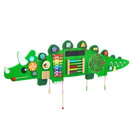 HONGGE - Montessori Wall Activity Board for Kids with Sensory Learning Games - Green