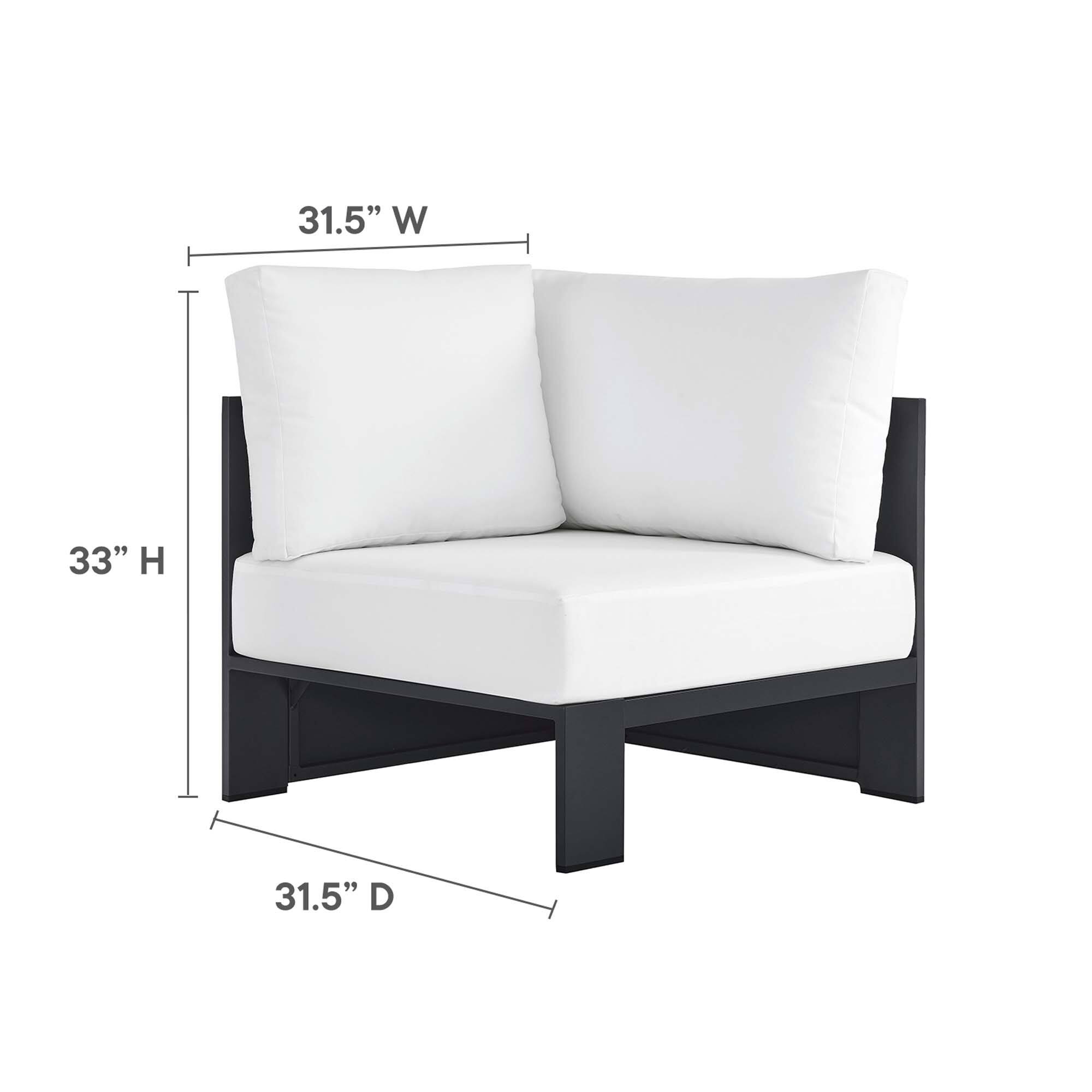 31.5" W x 33" H x 31.5" D