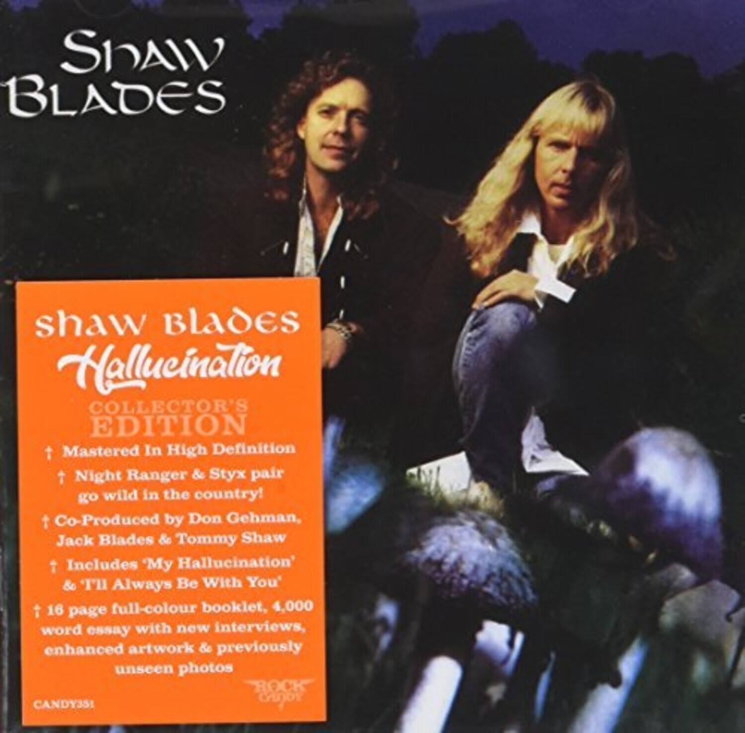 Shaw Blades - Hallucination   - COMPACT DISCS [CD] price history on PriceWatchPro