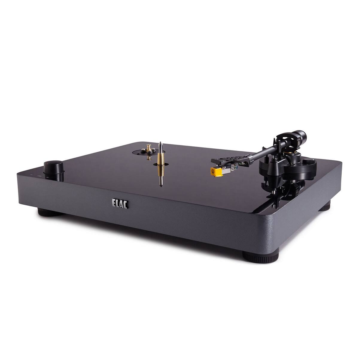 Alt View 9. ELAC - ELAC MRC501 Miracord 50 Turntable (Gloss Black) - Gloss Black.