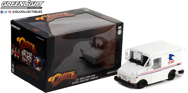 GREENLIGHT collectibles
@GLCOLLECTIBLES
GREENLIGHT
Cheers
U.S. MAIL LONG-LIFE VEHICLE
POSTAL DELIVERY VEHICLE
GREENLIGHT
Cheers
U.S. MAIL LONG-LIFE VEHICLE
POSTAL DELIVERY VEHICLE
0213864