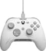 Front. SCUF - Valor Pro Wired Performance Controller for Xbox Series X|S, Xbox One, and PC - White.