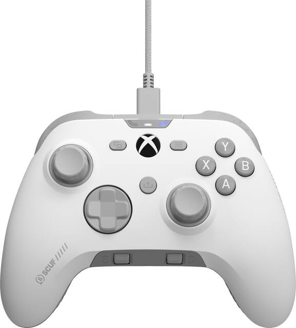 SCUF - Valor Pro Wired Performance Controller for Xbox Series X|S, Xbox One, and PC - White