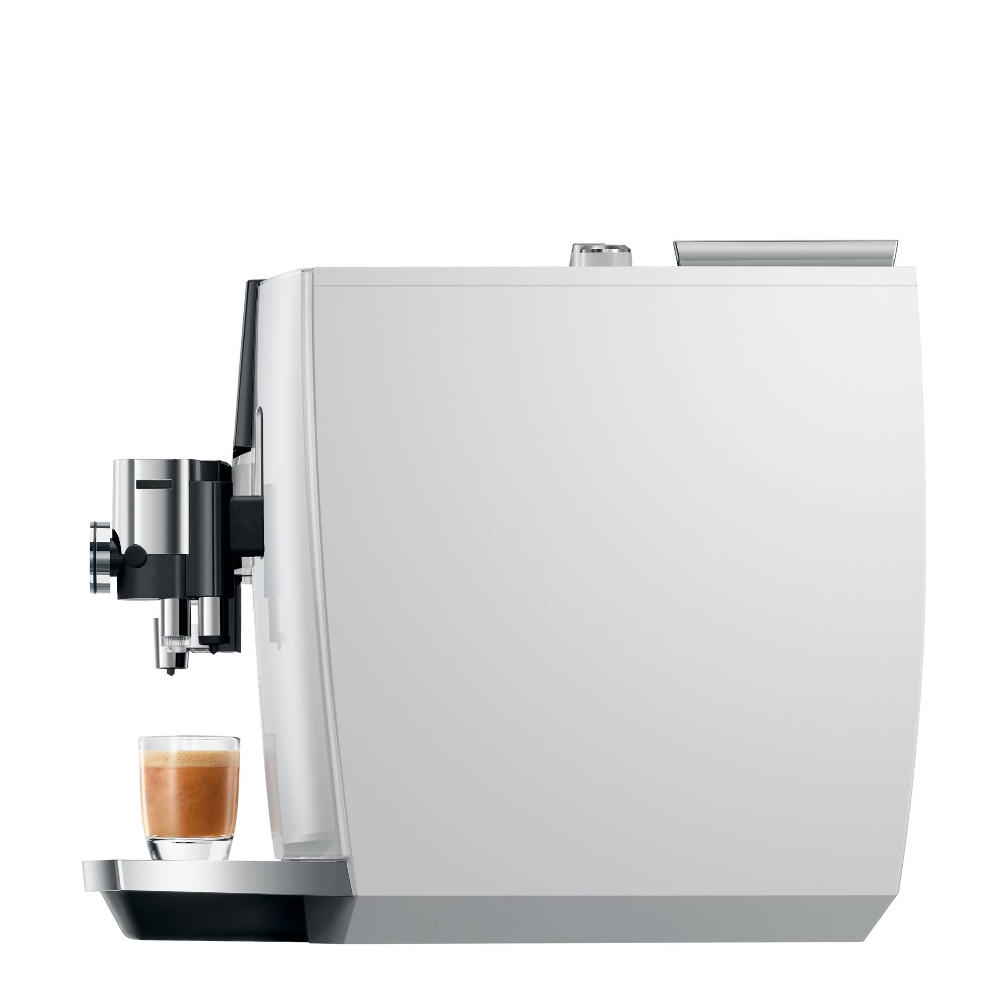 Alt View 16. JURA - J8 twin Automatic Single Serve Coffee Maker and Espresso Machine - Diamond White.