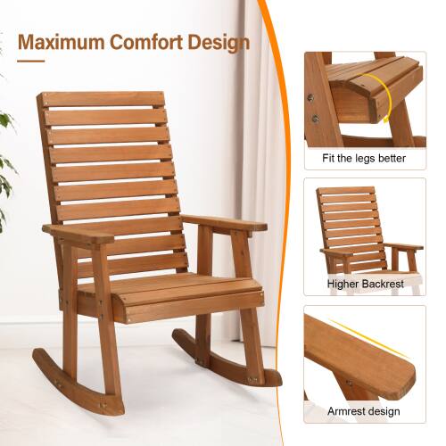 Maximum Comfort Design  
- Fit the legs better  
- Higher Backrest  
- Armrest design