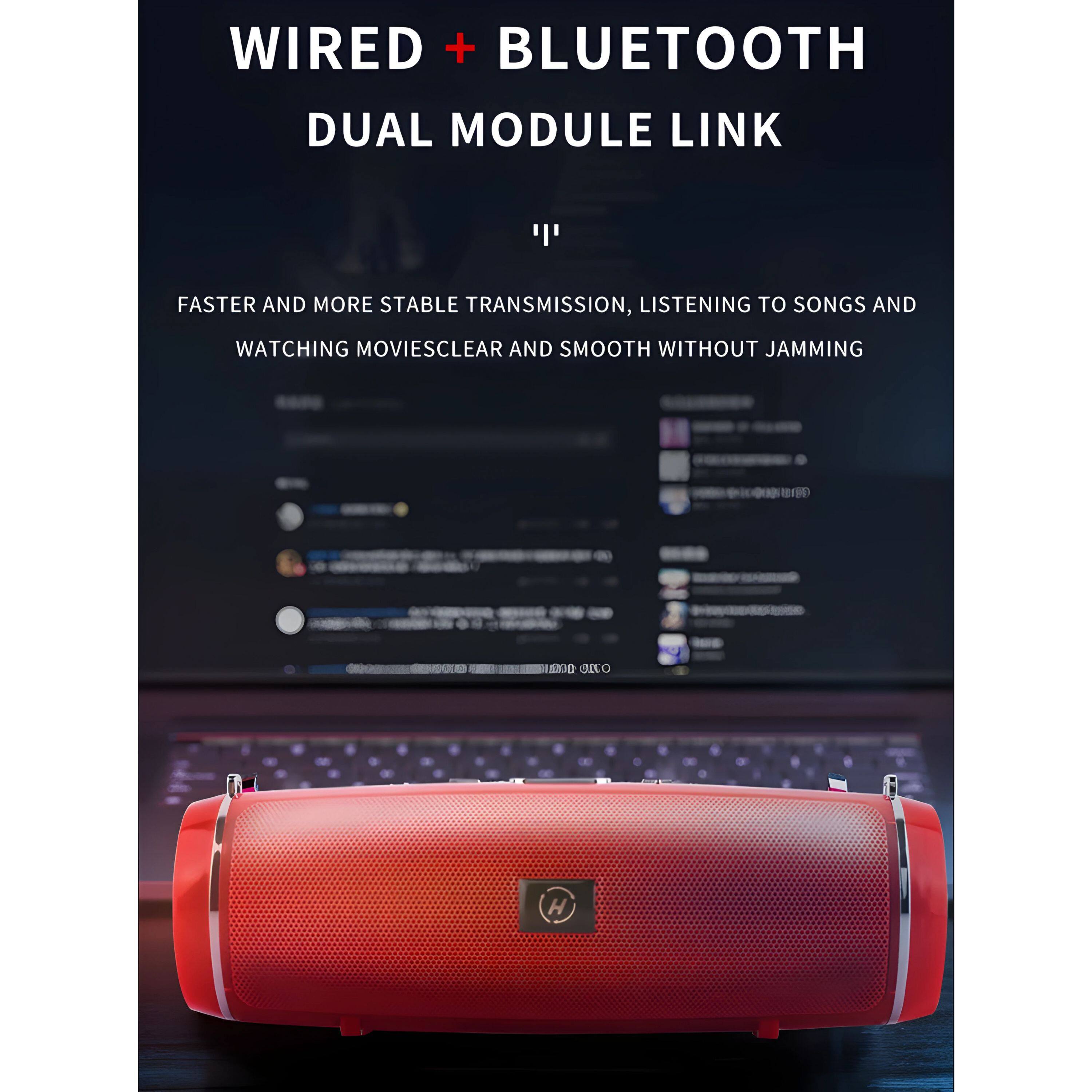 WIRED + BLUETOOTH  
DUAL MODULE LINK  

FASTER AND MORE STABLE TRANSMISSION, LISTENING TO SONGS AND WATCHING MOVIES CLEAR AND SMOOTH WITHOUT JAMMING