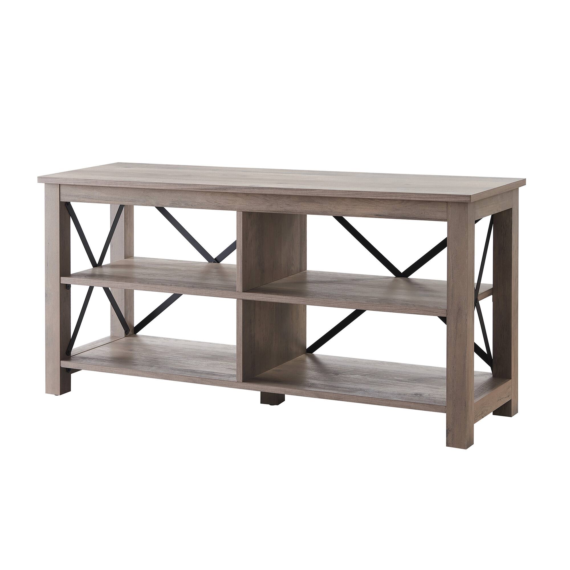 Alt View 14. Camden&Wells - Sawyer TV Stand for TVs up to 55" - Gray Oak.
