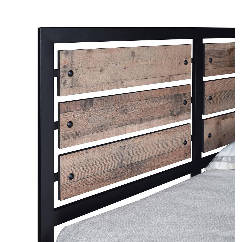 Alt View 2. New Classic Furniture - Elk River Wood Queen Bed - Brown.