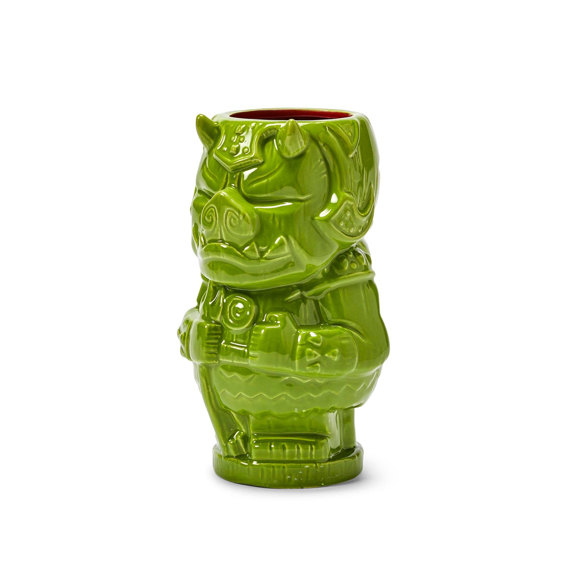 Alt View 1. Star Wars - Geeki Tikis Star Wars Gamorrean Guard | Ceramic Tiki Style Mug | Holds 24 Ounces - Green.