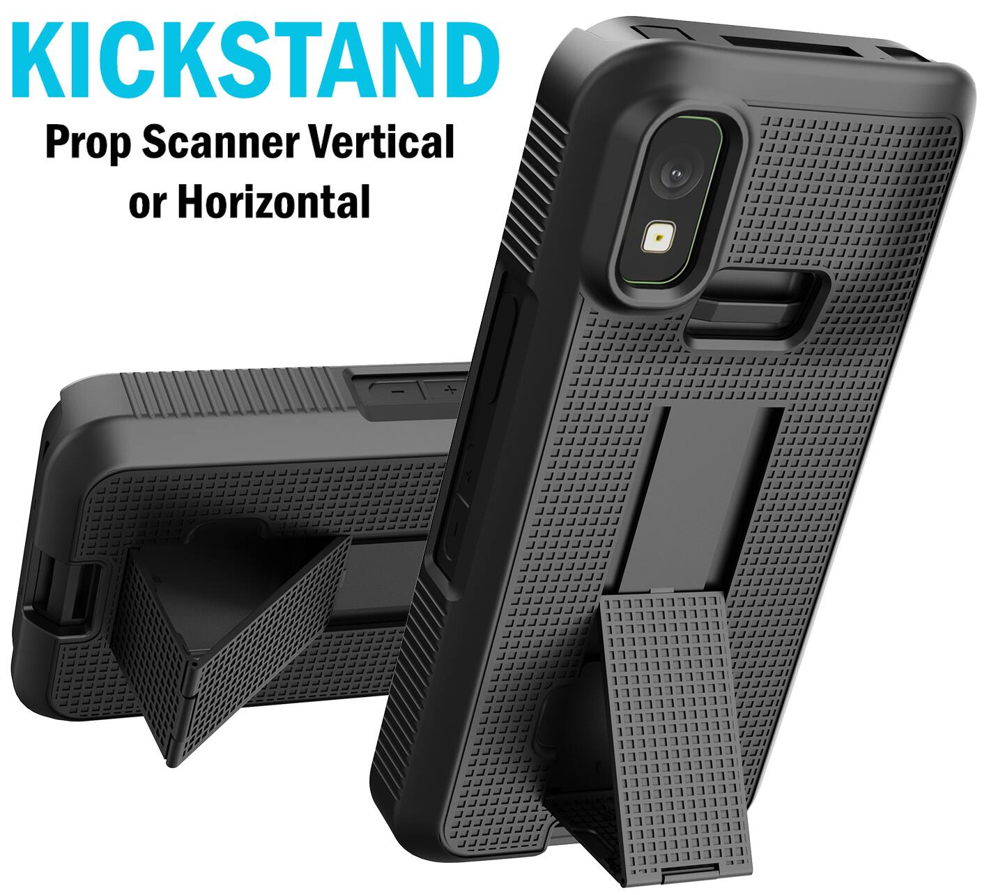 KICKSTAND  
Prop Scanner Vertical or Horizontal