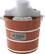 Front Standard. Back to Basics - 4 Qt. Old-Fashioned Ice Cream Maker - Brown.