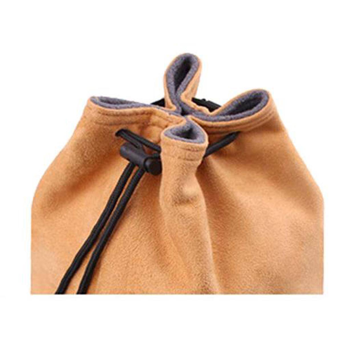 Alt View 1. Venus - Venus Laowa Lens Pouch (Brown).
