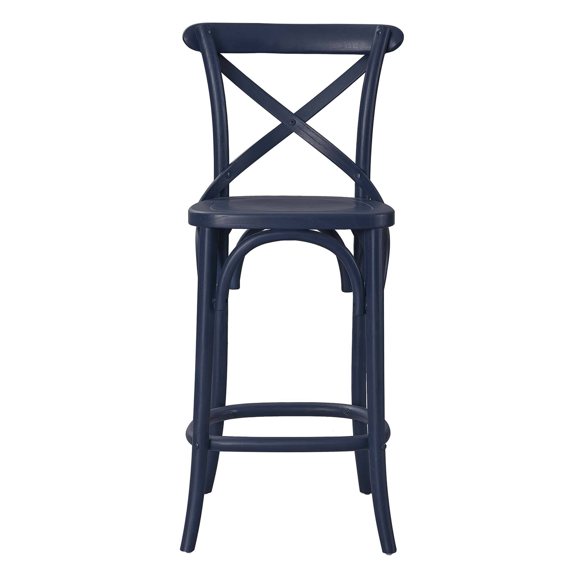 Alt View 1. Modway - Gear Counter Stool by Modway - Blue.
