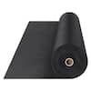 Front. VEVOR - Non Woven Geotextile Fabric Under Gravel, 4x100FT 8OZ Driveway Fabric Landscape Fabric, Heavy Duty Weed Barrier Fabric - Black.