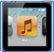 Front Standard. Apple® - iPod nano® 8GB* MP3 Player (6th Generation) - Blue.