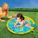 Back. Banzai - Banzai Jr. Wiggle 'N Waves Sprinkling Mat - 44" Wobbly Activity Water Sprinkling Play Mat, 12 Months & Up.