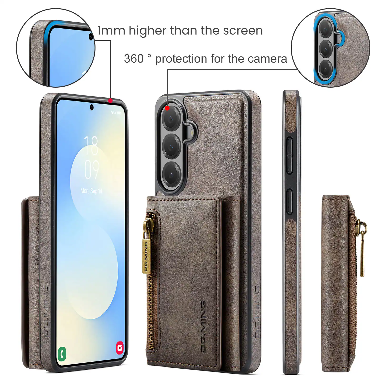 1mm higher than the screen  
360° protection for the camera  
18 09  
Mon, Sep 14  
0Z5.60  
C  
G  
GO  
DS.MINC  
325  
L  
IMaC