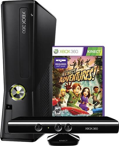 Microsoft Xbox 360 S 4gb Console With Kinect Sensor Gaming And