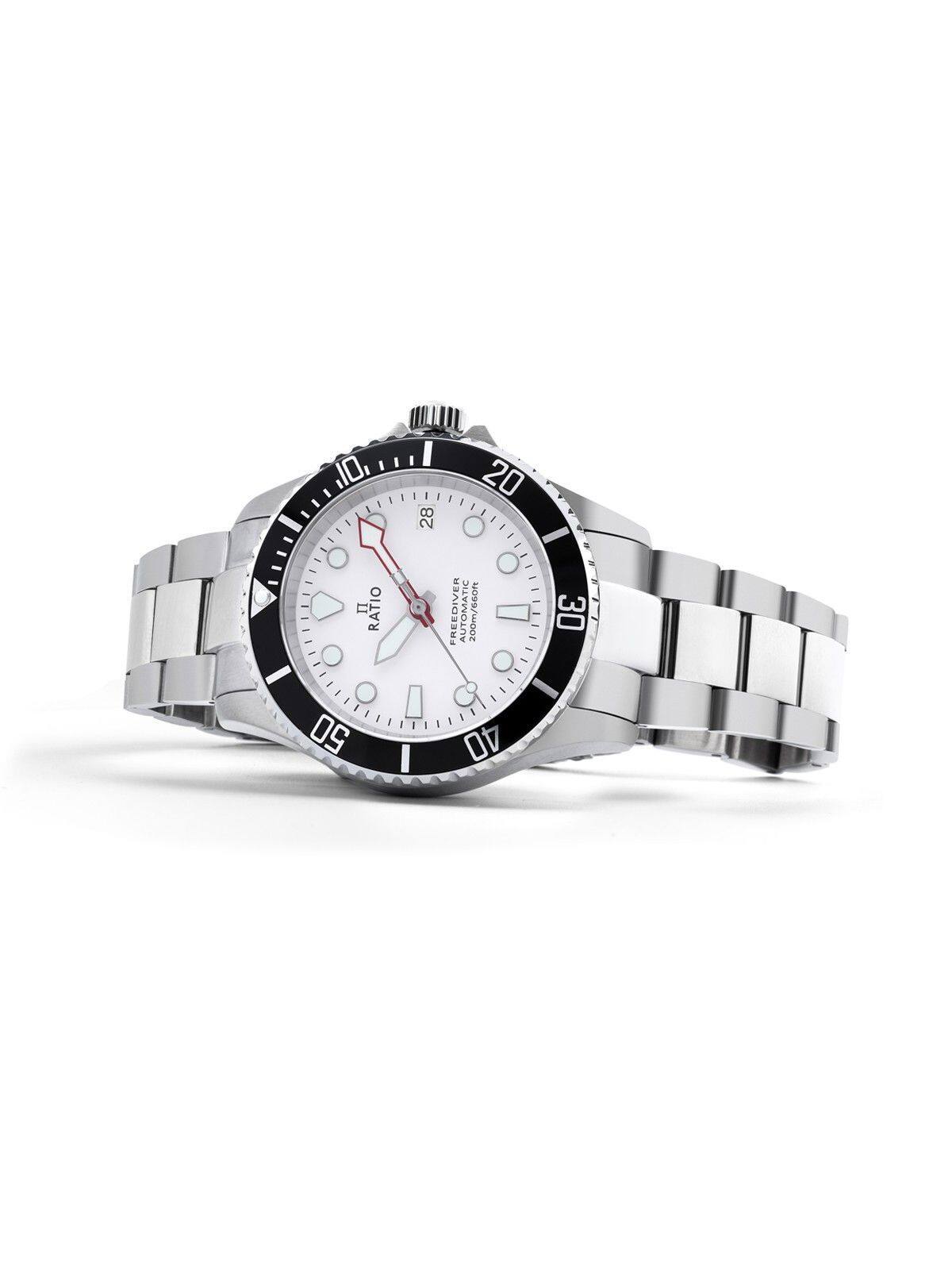 I0 - O O I RATIO O - O 50 WL 20 28 O I C O FREEDIVER AUTOMATIC 200m/660ft - 30 O I a I 40