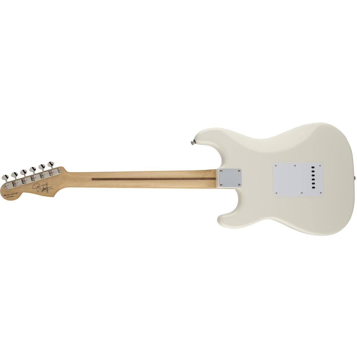 Alt View 1. Fender - Fender Jimmie Vaughan Tex-Mex Stratocaster Electric Guitar, Olympic White.
