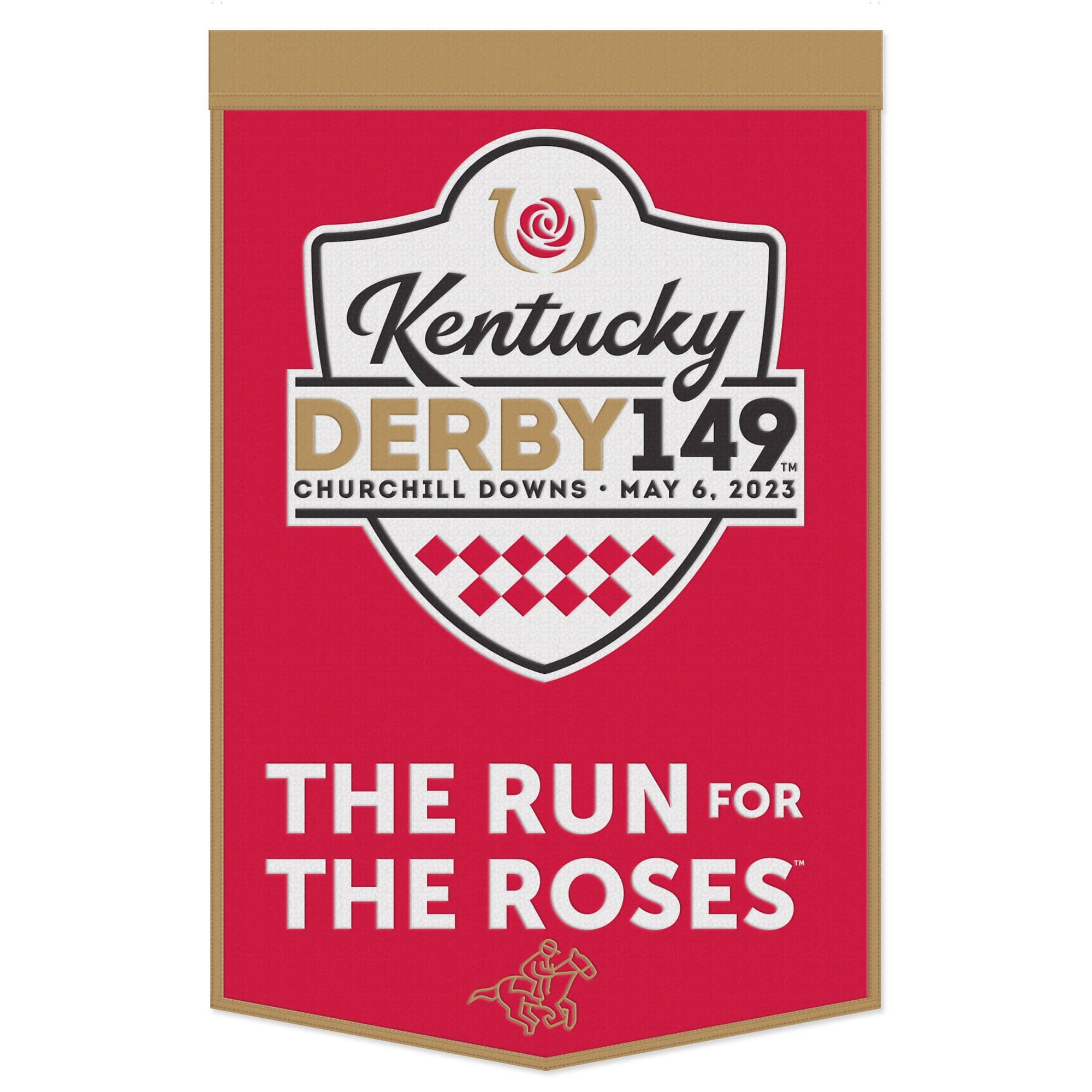 WinCraft - Kentucky Derby 149 24" x 38" Wool Banner - Multicolor