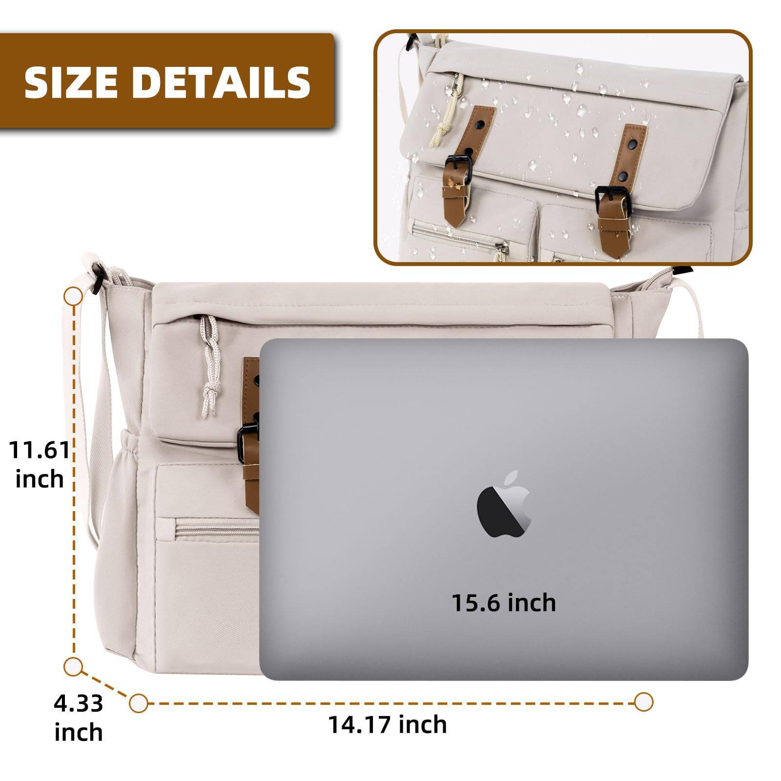 SIZE DETAILS

11.61 inch  
15.6 inch  
4.33 inch  
14.17 inch