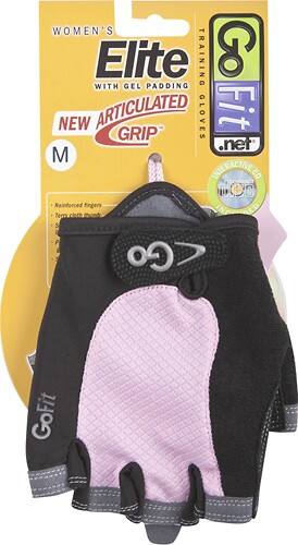 Front Standard. GoFit - Men's Elite Articulated Gloves (Small).