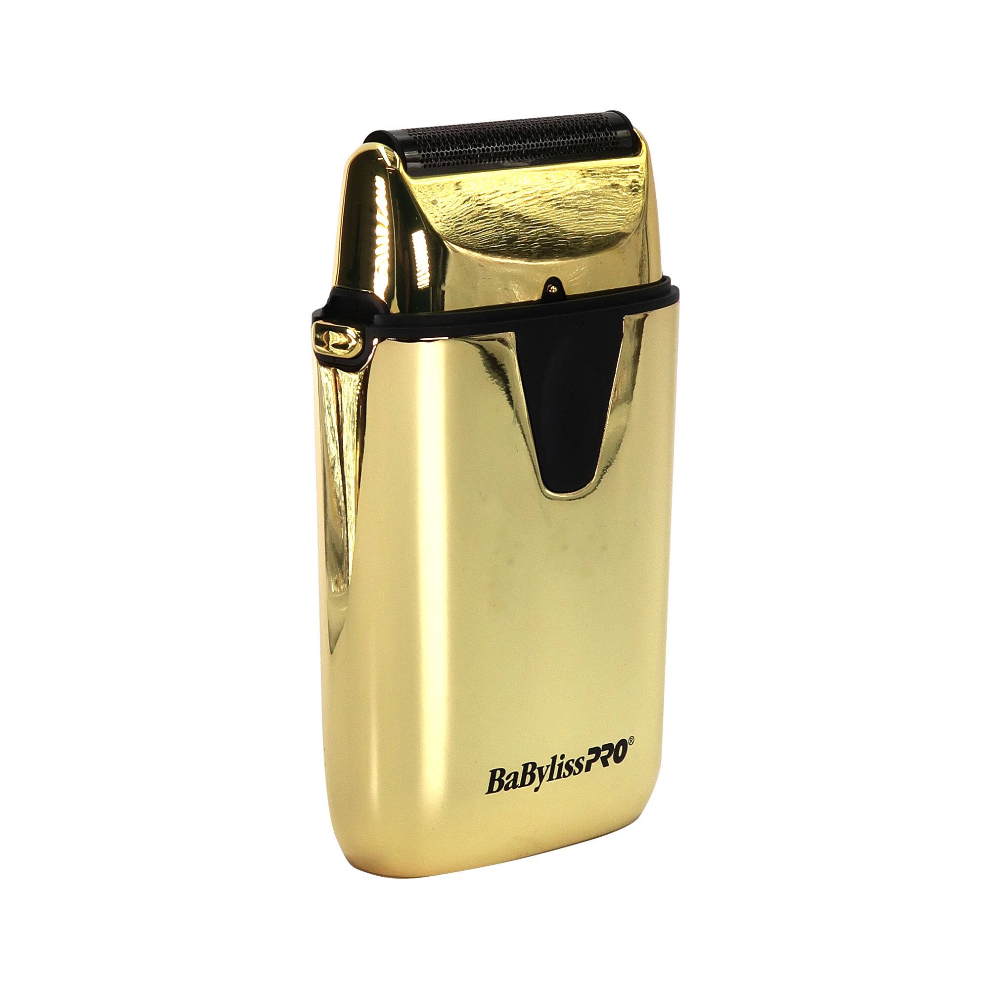 Back. Babyliss - BaByliss Pro UVFOIL UV-Disinfecting Metal Single Foil Shaver - Gold #FXLFS1G - Gold.