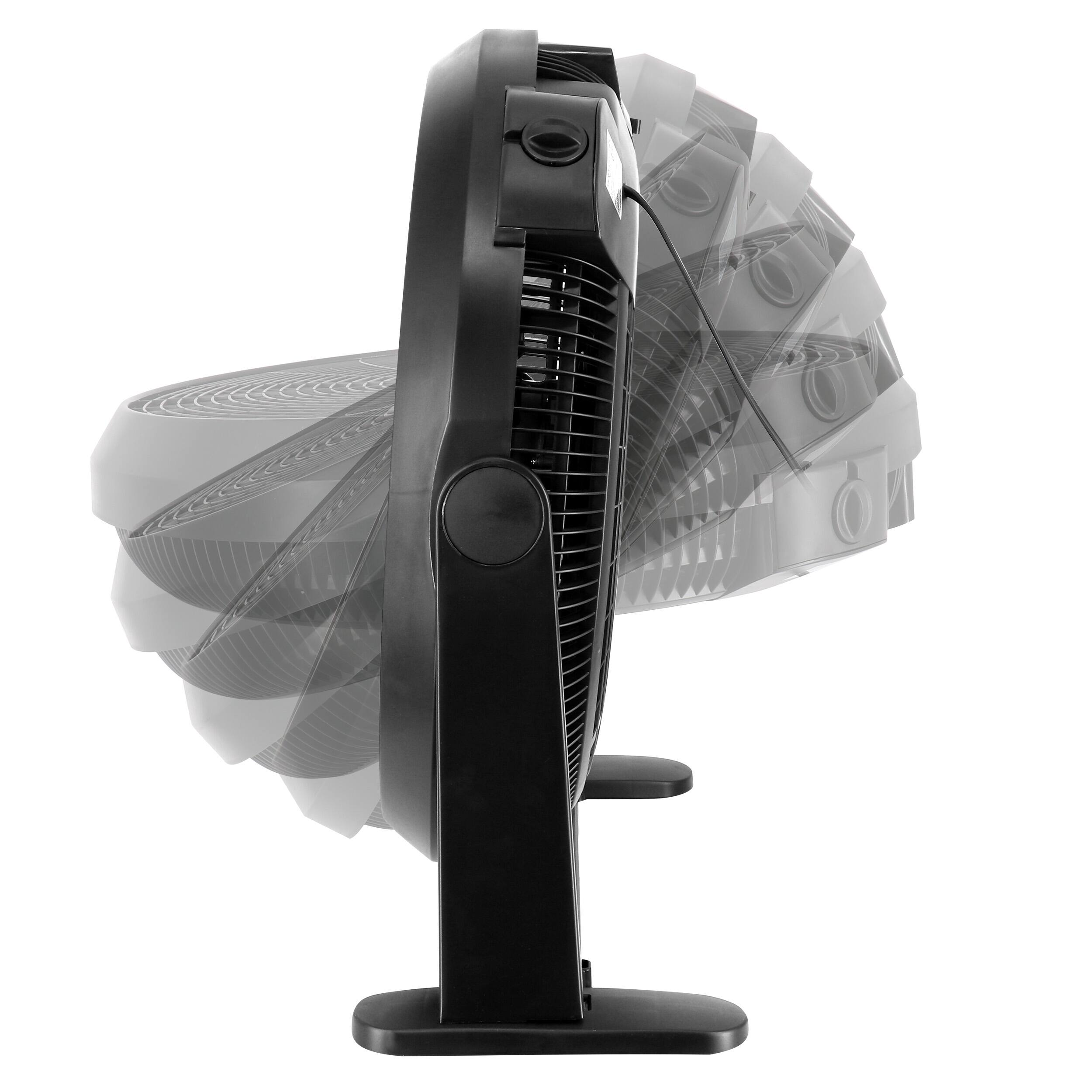 Alt View 2. Air Monster - Air Monster 20 Inch Air Circulator Wall Mountable 3 Speed Fan in Black - Black.