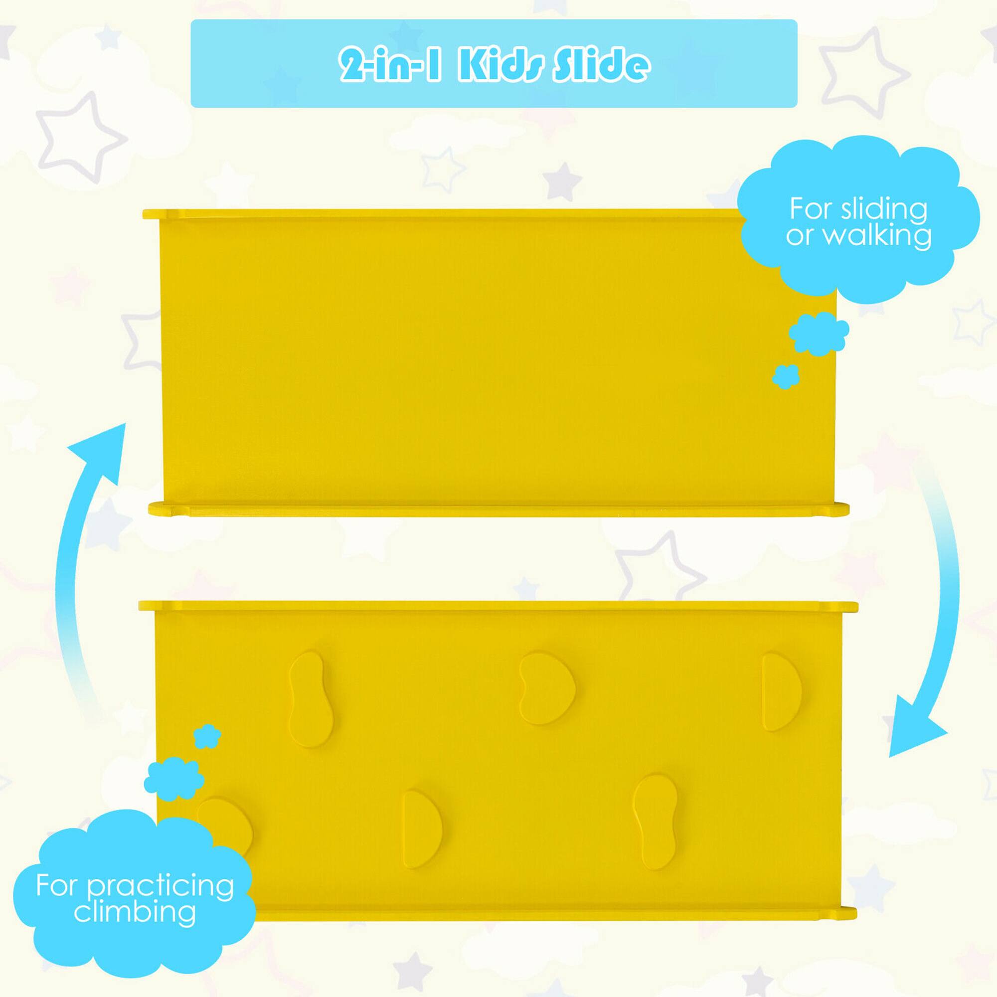 2-in-I Kids Slide
For sliding or walking
For practicing climbing