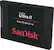 Alt View 1. SanDisk - Ultra II 960GB Internal SATA Solid State Drive for Laptops - Black.