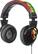 Angle Standard. Skullcandy - Hesh Over-the-Ear Headphones - Black/Green/Yellow/Red.