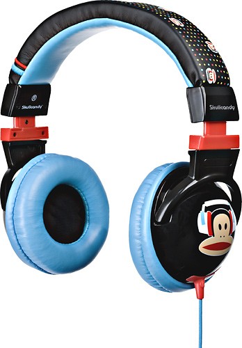 Best Buy: Skullcandy Hesh Paul Frank Over-the-Ear Headphones Black 