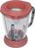 Angle Standard. Margaritaville - 32-Oz. Pitcher for DM2000 Series Fiji Frozen Concoction Maker - Red.