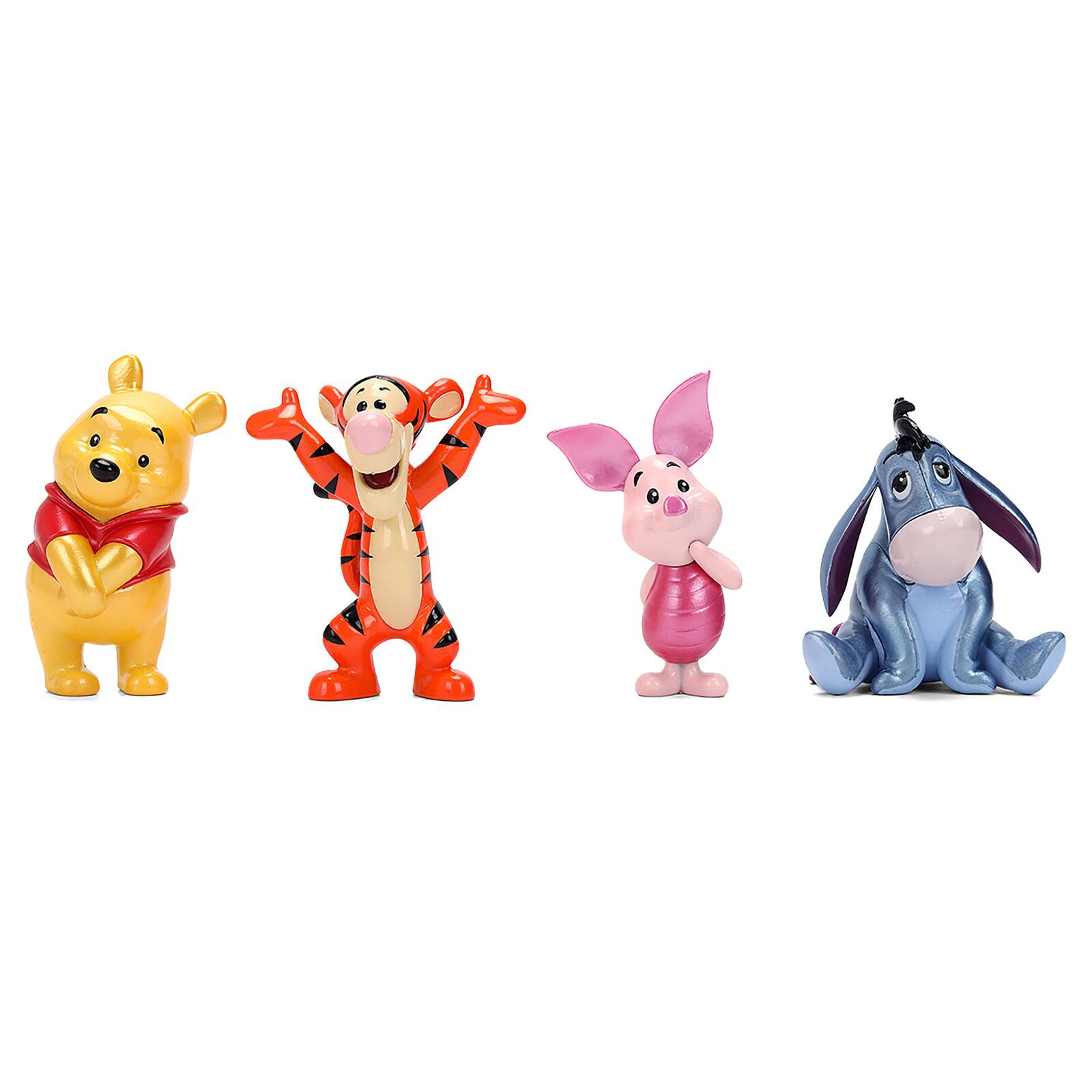 Alt View 1. Jada - Set of 4 Diecast Figures "Winnie the Pooh" Franchise "Metalfigs" Series Diecast Models by Jada.