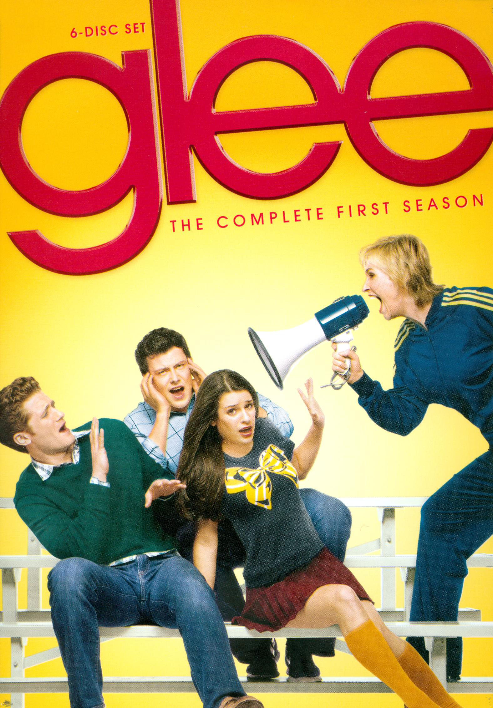 Glee Season 1 6 Discs Dvd Best Buy