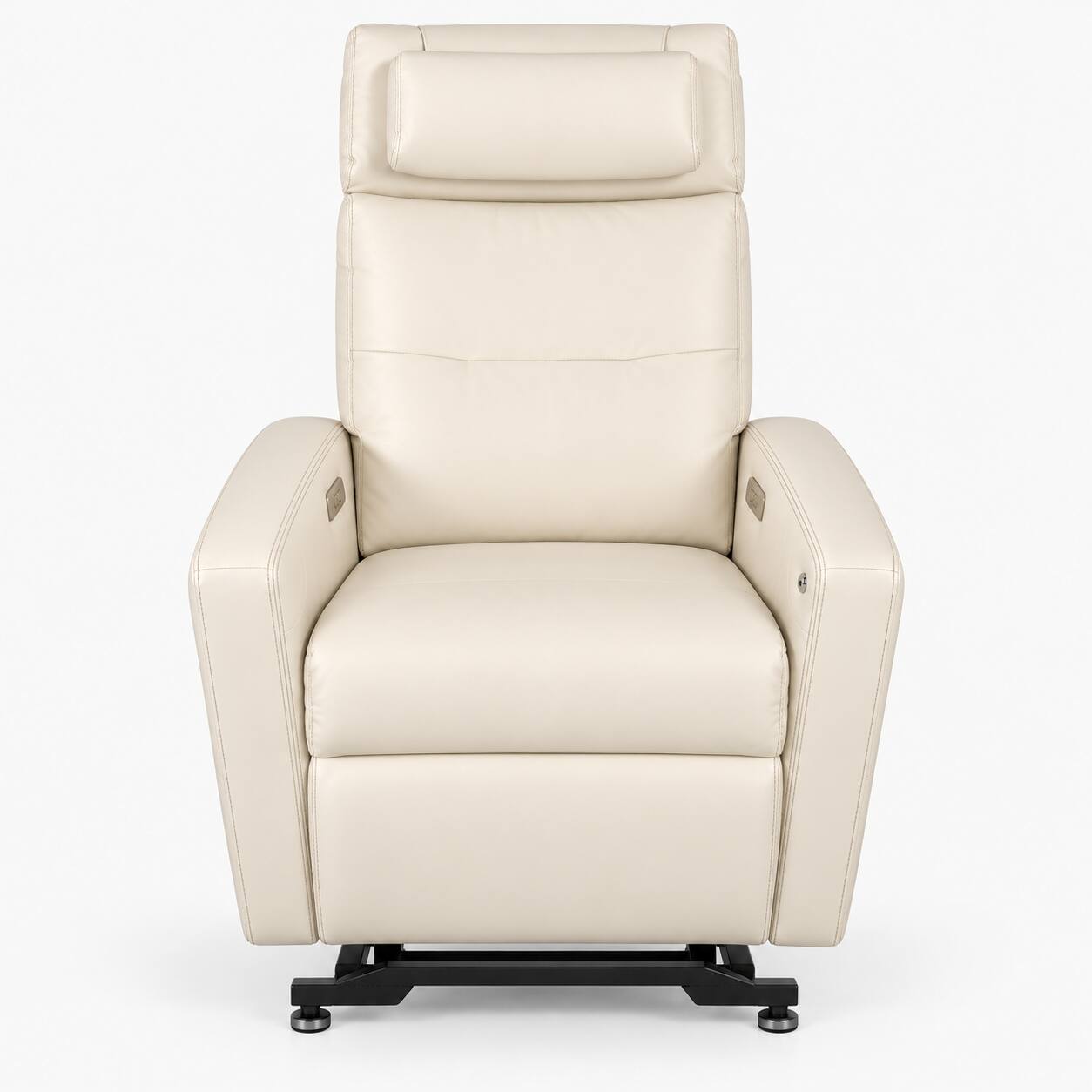 Alt View 3. Human Touch - Human Touch Laevo ZG Zero Gravity Recliner with Lift Assist, Heat & Vibration Massage - Cream.