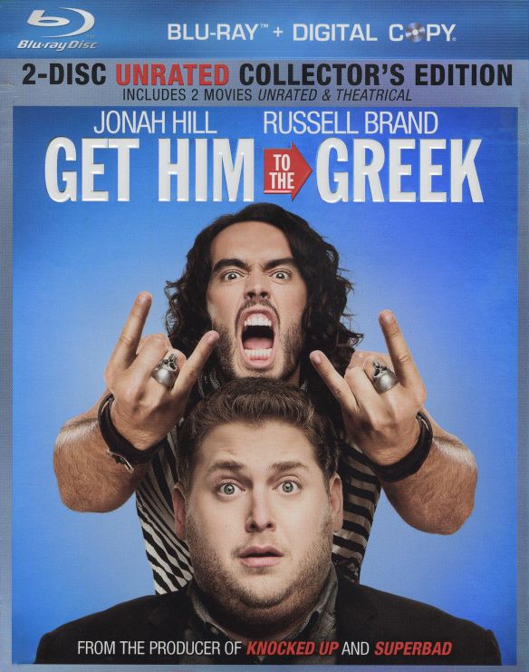  Get Him to the Greek [Includes Digital Copy] [Rated/Unrated] [2 Discs] [Blu-ray] [2010]