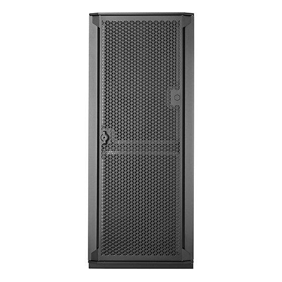 Angle. SilverStone - SST-CS382 8-bay SAS-12G / SATA-6G Hot-swappable High Performance Micro-ATX NAS Chassis - Black.