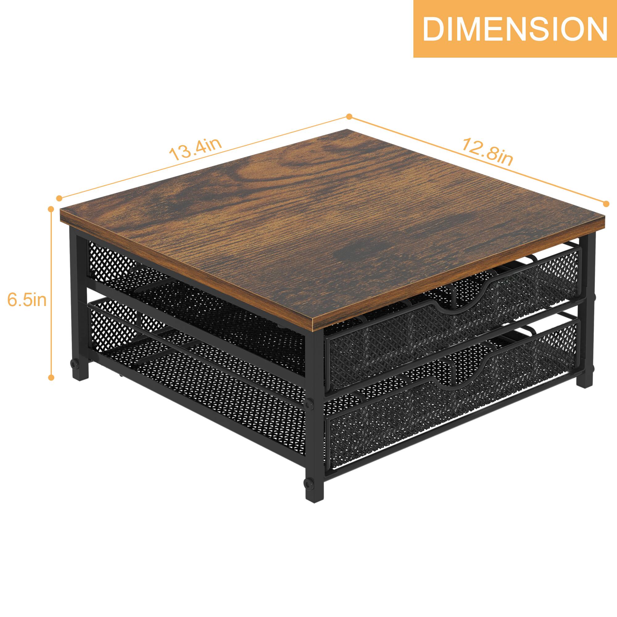 DIMENSION  
13.4in x 12.8in x 6.5in