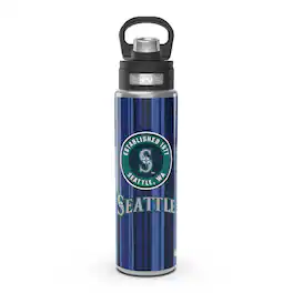 Mustang Drinkware - Seattle Mariners 24oz. All In Wide Mouth Water Bottle - Multicolor